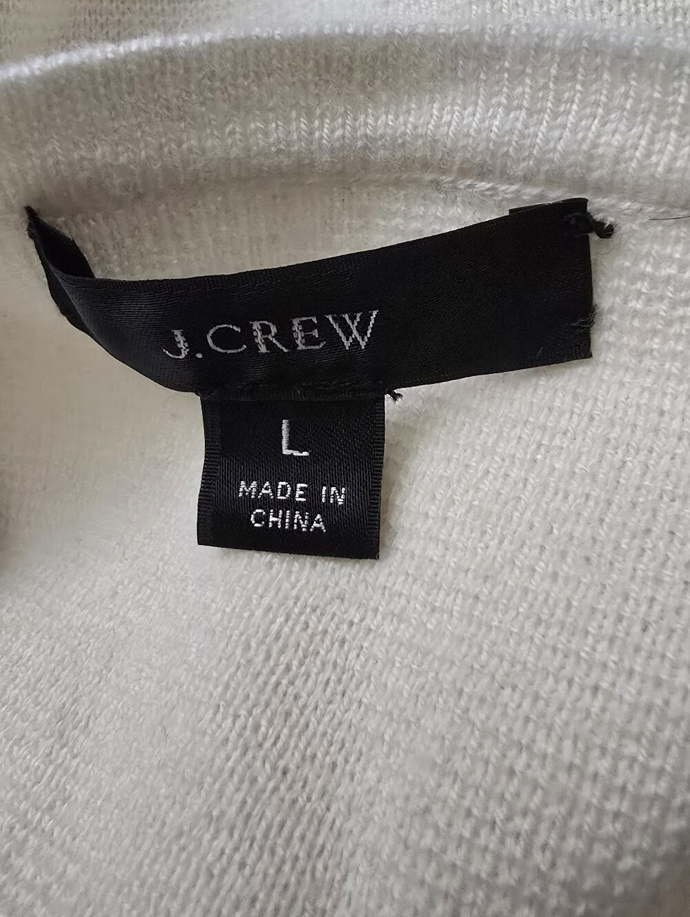 J. Crew Juliette collarless sweater-blazer, Size Large - Picture 2 of 4